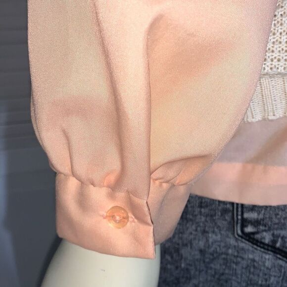 Vintage Pastel Embroidered Pullover Knit Sleeveless Sweater - Picture 10 of 15